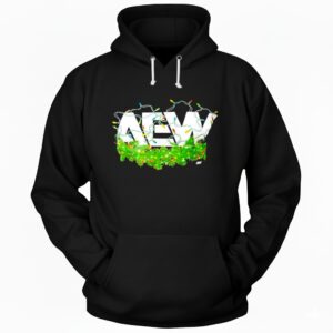 AEW decorated Christmas lights graphic Hoodie