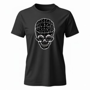 All Men Hate The Wretched Skull Ladies T-Shirt