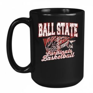 Ball State Basketball logo Mug