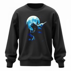 Boar Howling at the Moon Sweatshirt