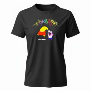 Charlie And Pim Smiling Friends Mauled Ladies T-Shirt