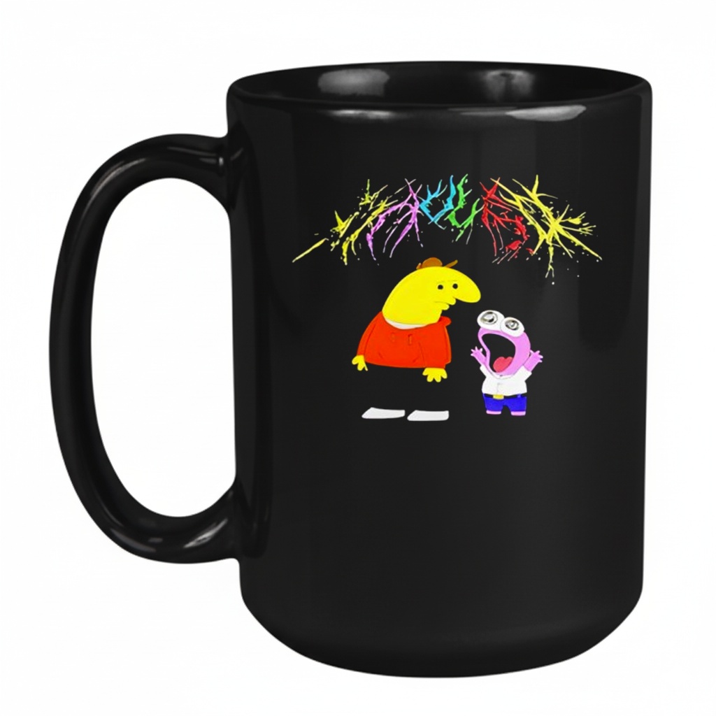 Charlie And Pim Smiling Friends Mauled Mug Charlie And Pim Smiling Friends Mauled Mug