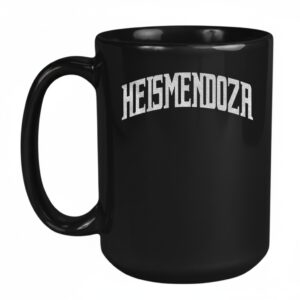 Colson Montgomery wearing Heismendoza Indiana Hoosiers Mug