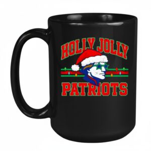 Holly Jolly Patriots Christmas Mug
