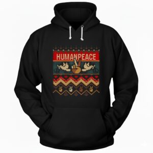 Humanpeace Christmas Hoodie