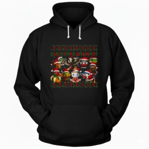 Italian Brainrot Ugly Christmas Hoodie