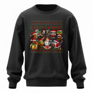Italian Brainrot Ugly Christmas Sweatshirt