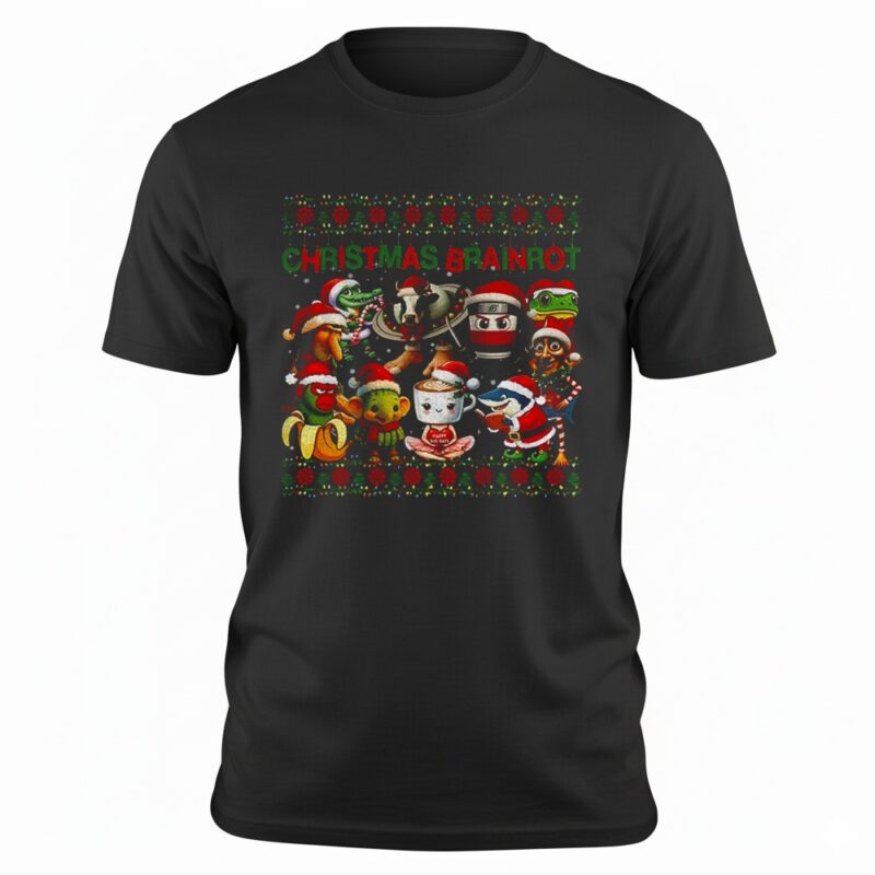 Italian Brainrot Ugly Christmas t-shirt