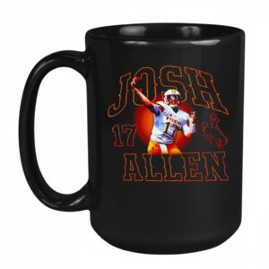 Josh Allen Wyoming Cowboys 17 logo Mug