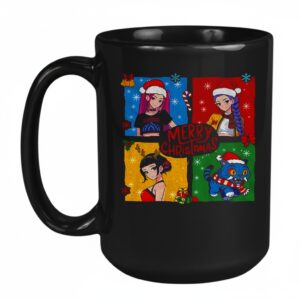 Kpop Demon Hunter Xmas Rumi Mira Zoey Merry Christmas Mug
