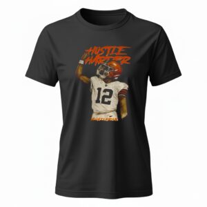 Legendary Shedeur Hustle Man Harder Ladies T-Shirt