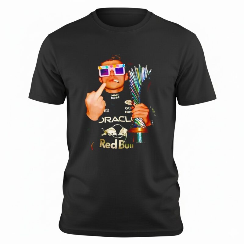 Max Verstappen Champion F1 driver shirt