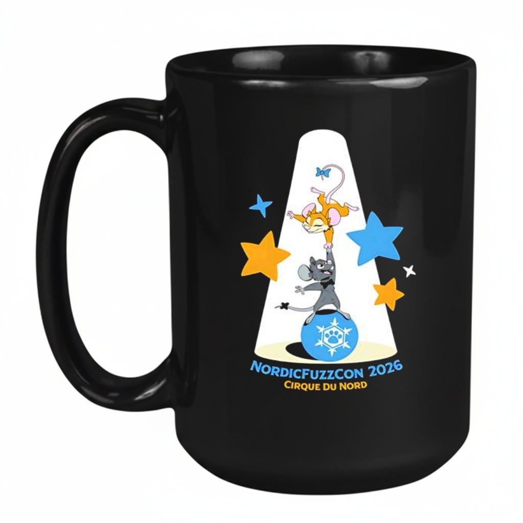 NordicFuzzCon 2026 Cirque du Nord Mug NordicFuzzCon 2026 Cirque du Nord Mug