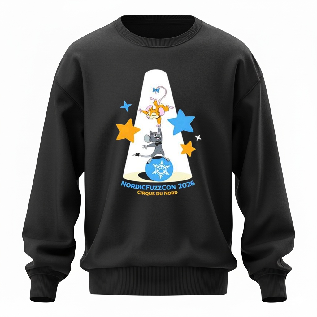 NordicFuzzCon 2026 Cirque du Nord Sweatshirt NordicFuzzCon 2026 Cirque du Nord Sweatshirt