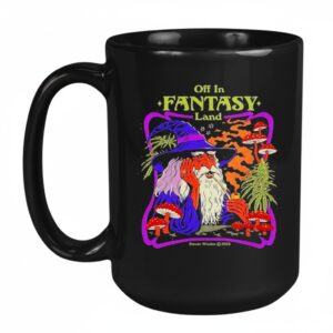 Off In Fantasy Land wizard Mug