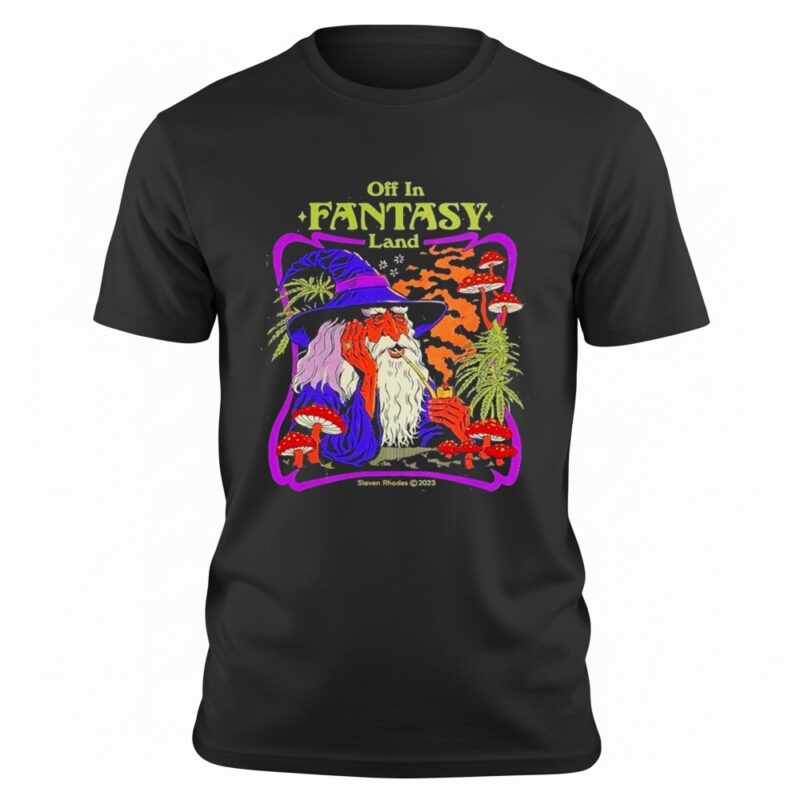 Off In Fantasy Land wizard shirt
