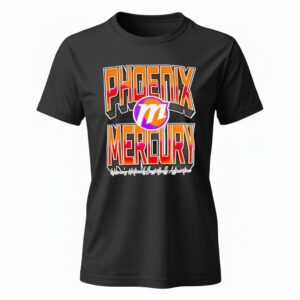 Phoenix Mercury Logo Homage Ladies T-Shirt