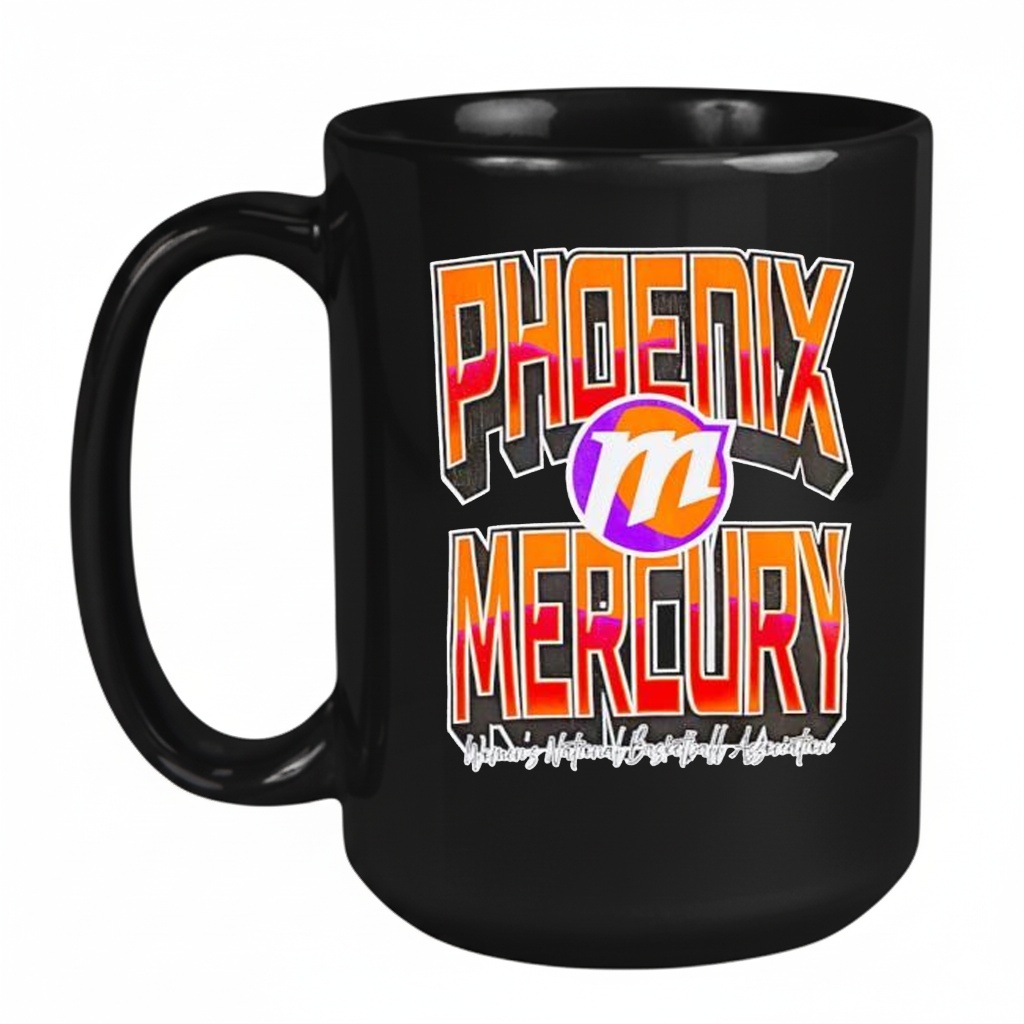 Phoenix Mercury Logo Homage Mug Phoenix Mercury Logo Homage Mug