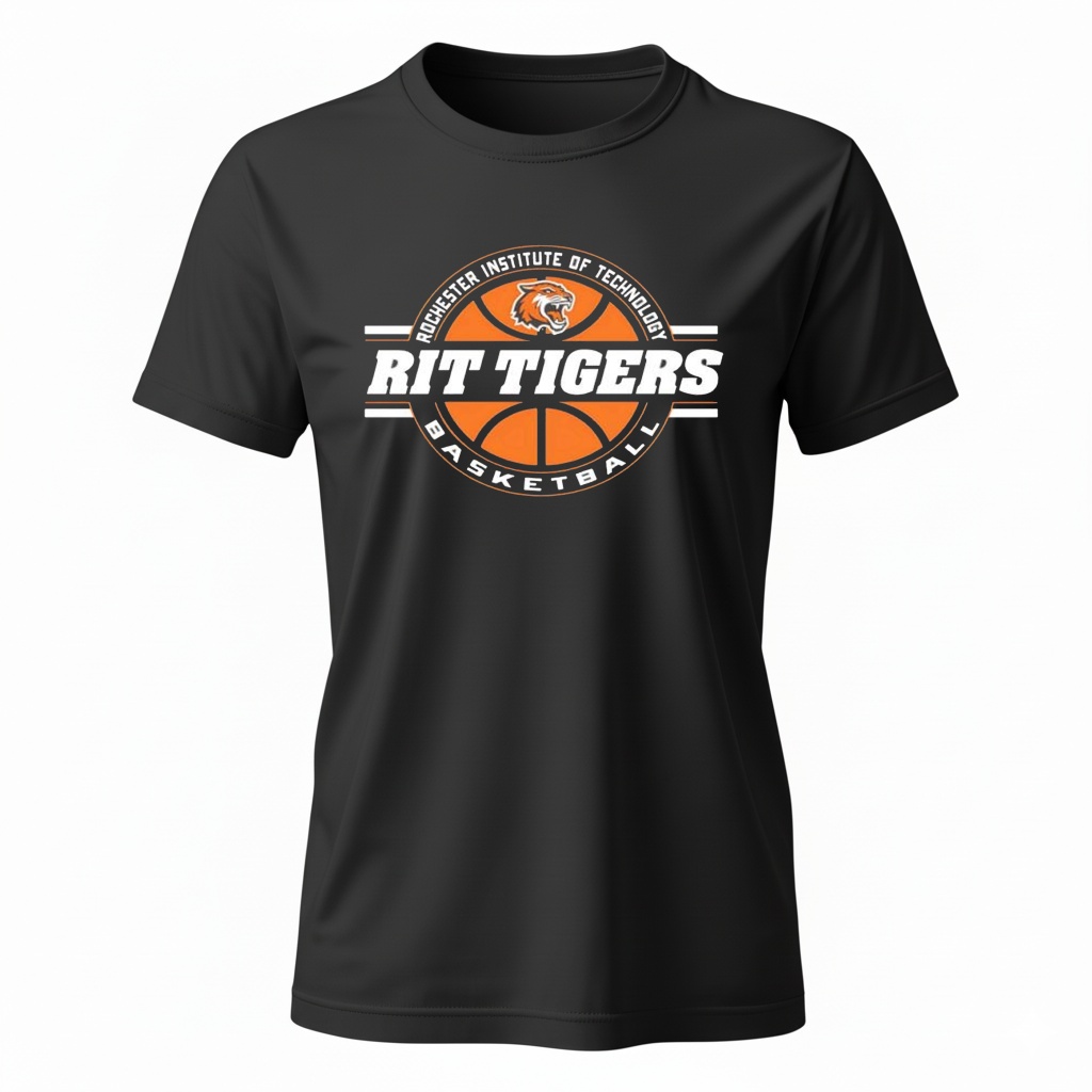RIT Tigers Rochester Institute of Technology basketball Ladies T-Shirt RIT Tigers Rochester Institute of Technology basketball Ladies T-Shirt