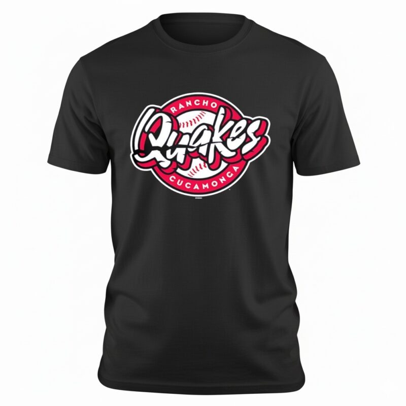 Rancho Cucamonga Quakes Minor League Baseball team shirt