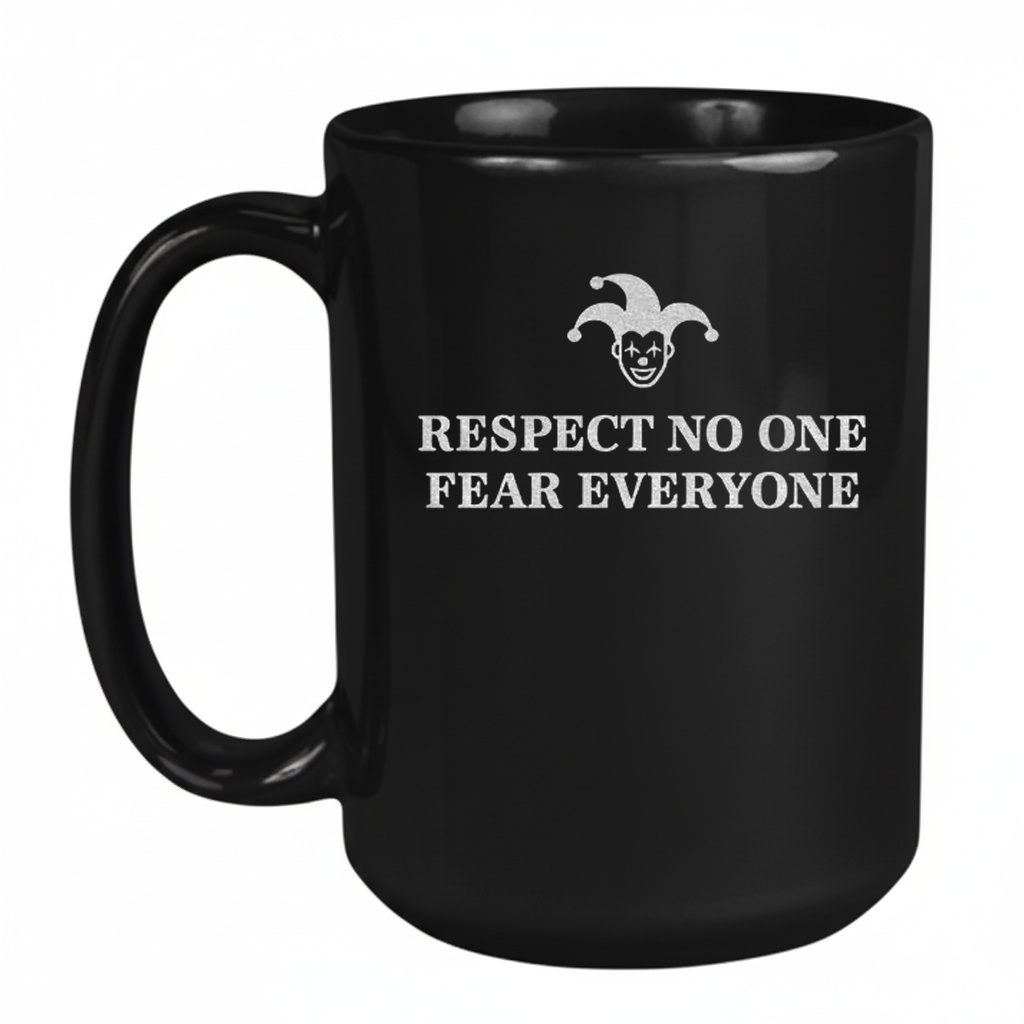 Respect no one fear everyone Mug Respect no one fear everyone Mug