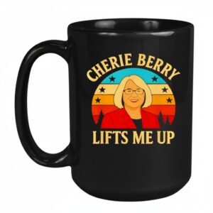 Retro Funny Cherie Berry Lifts Me Mug