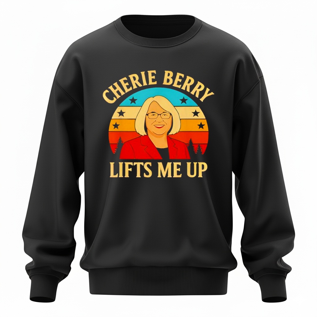 Retro Funny Cherie Berry Lifts Me Sweatshirt Retro Funny Cherie Berry Lifts Me Sweatshirt