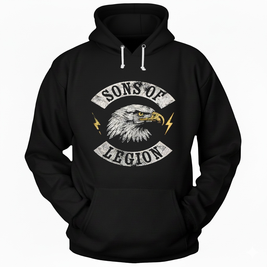 Sons Of Legion Eagle Hoodie Sons Of Legion Eagle Hoodie