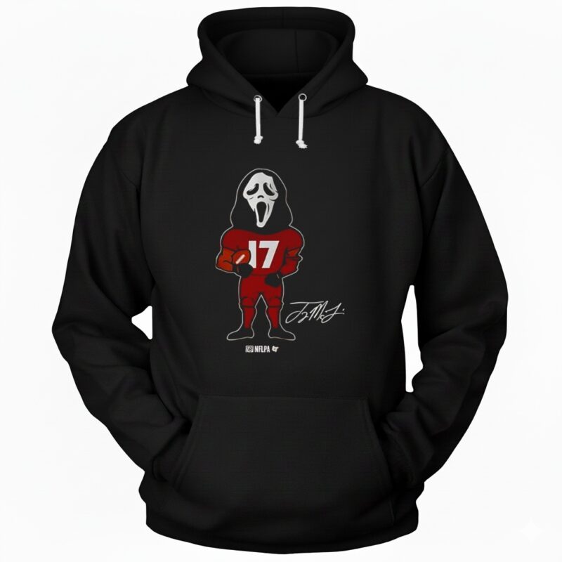 Terry McLaurin Washington Commanders Scary Terry Mask Hoodie