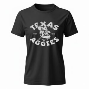 Texas Aggies logo est 1876 Ladies T-Shirt