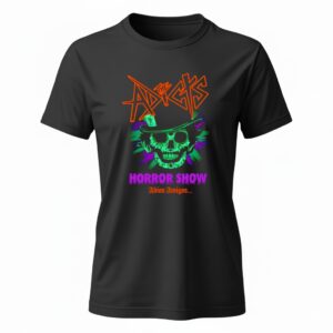 The Adicts Horror Show Adios Amigos Ladies T-Shirt