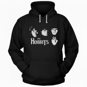 The Hobbits Funny Lord of the Rings Parody Band Hoodie