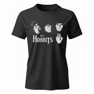 The Hobbits Funny Lord of the Rings Parody Band Ladies T-Shirt
