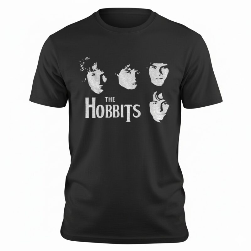 The Hobbits Funny Lord of the Rings Parody Band shirt The Hobbits Funny Lord of the Rings Parody Band shirt