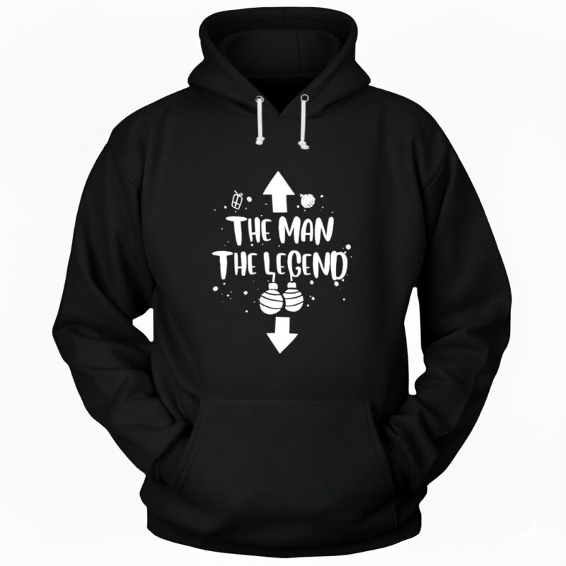 The man the legend Christmas Hoodie