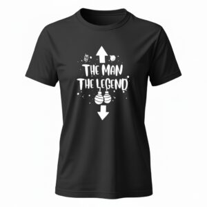 The man the legend Christmas Ladies T-Shirt