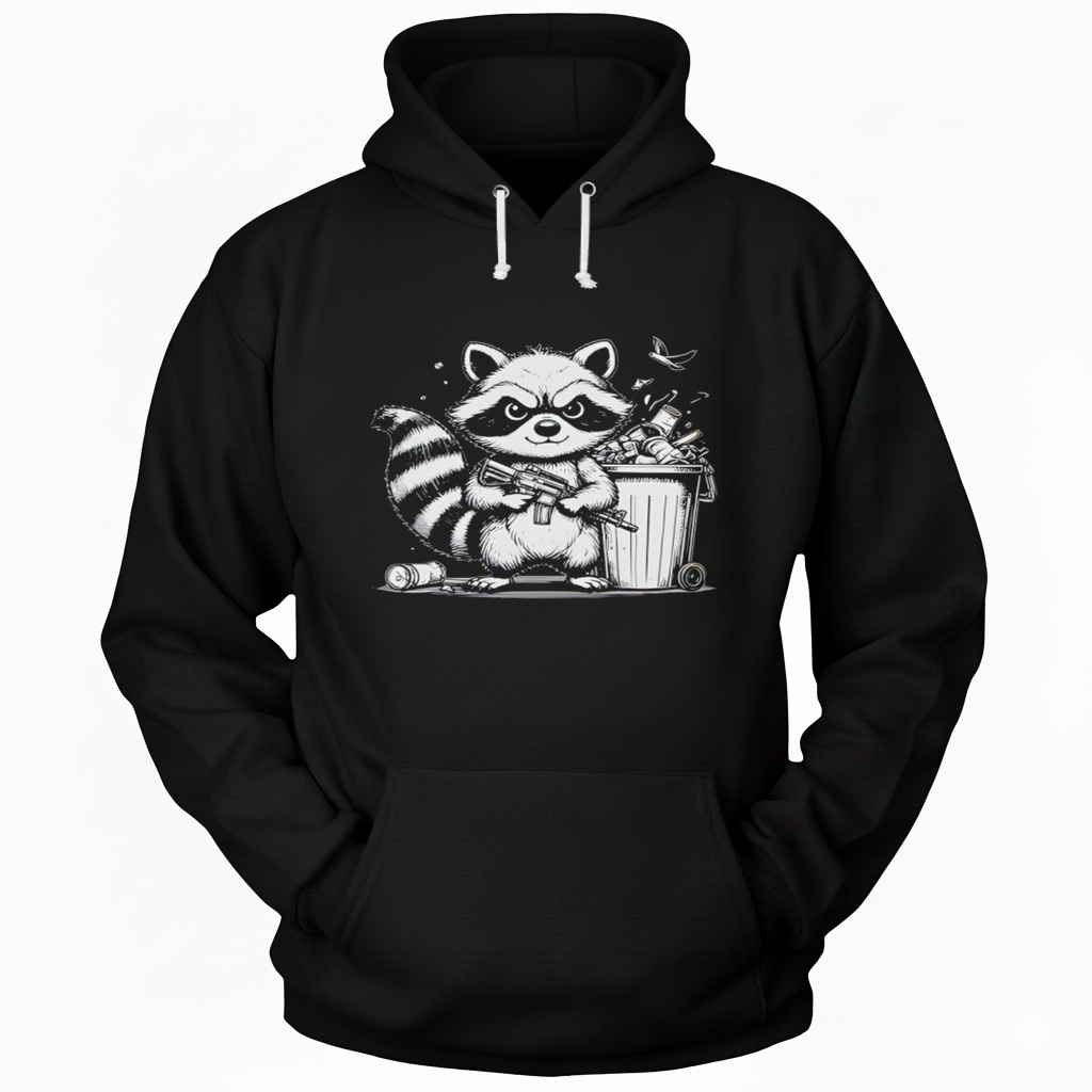 Tiberius the trash panda Hoodie Tiberius the trash panda Hoodie