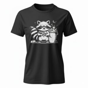 Tiberius the trash panda Ladies T-Shirt