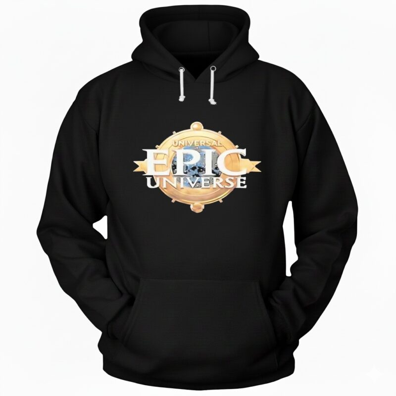 Universal Epic Universe Emblem Logo Hoodie