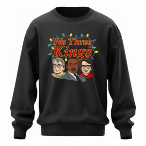 We Three Kings Christmas light Merry Xmas Sweatshirt
