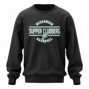 Wisconsin Super Clubbers Grasshopper baseball Sweatshirt
