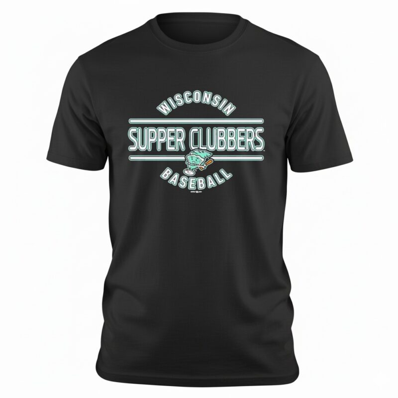 Wisconsin Super Clubbers Grasshopper baseball shirt Wisconsin Super Clubbers Grasshopper baseball shirt