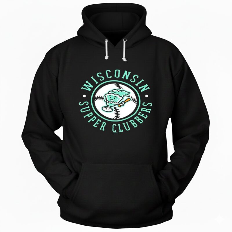 Wisconsin Supper Clubbers logo Hoodie