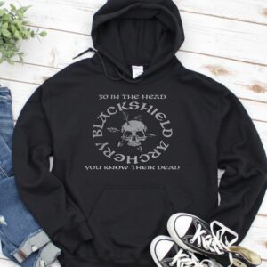 30 in the head you know their dead_Hoodie