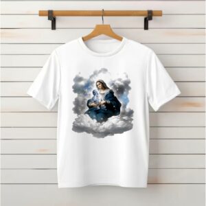 AI Baby Jesus Mary_Classic T-Shirt