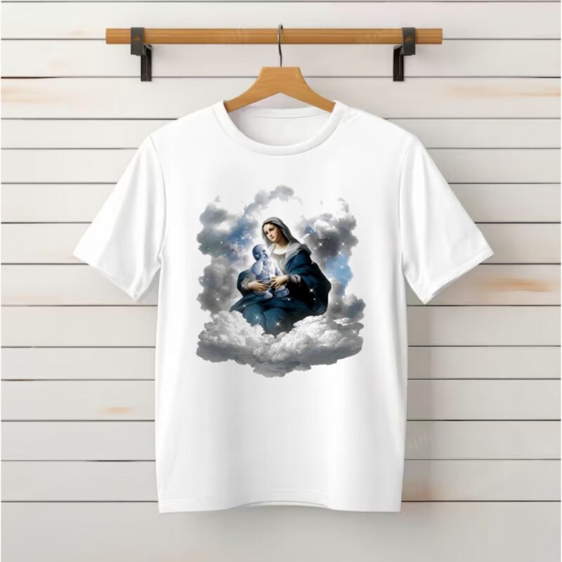 AI Baby Jesus Mary_Classic T-Shirt