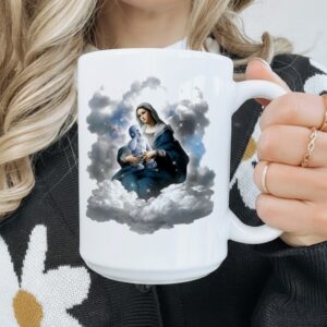 AI Baby Jesus Mary_Mug
