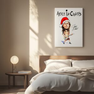 Alice In Chains Christmas signature_Canvas