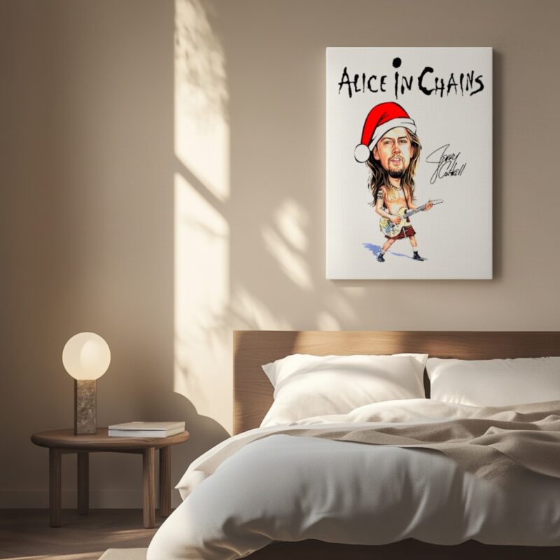 Alice In Chains Christmas signature_Canvas