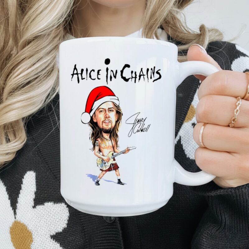 Alice In Chains Christmas signature_Mug